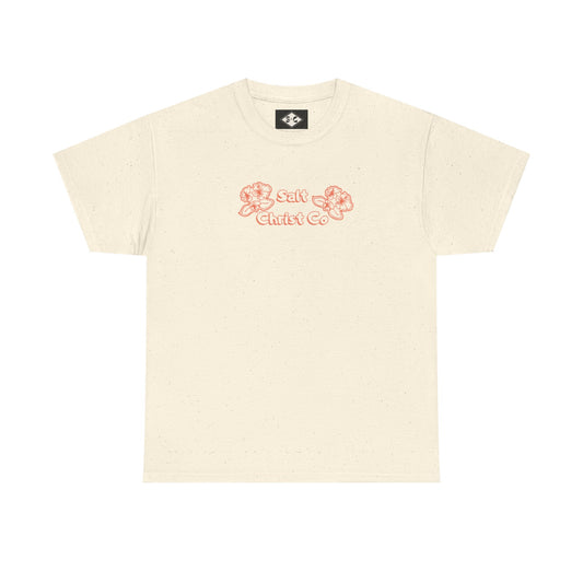 Sunset Hibiscus Tee