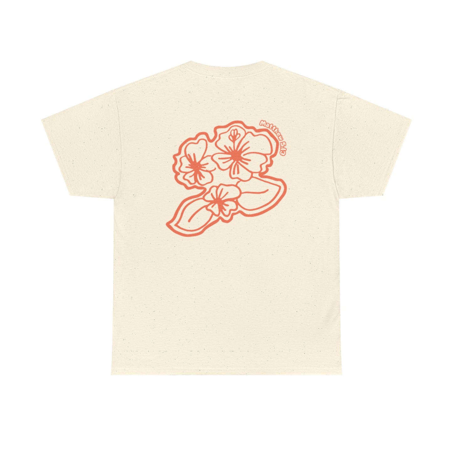 Sunset Hibiscus Tee