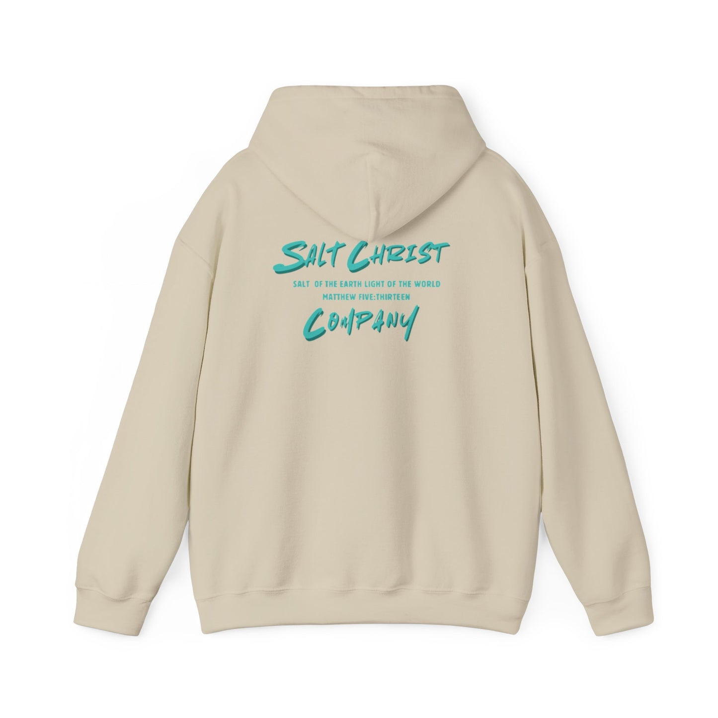 Surf Teal Script Hoodie