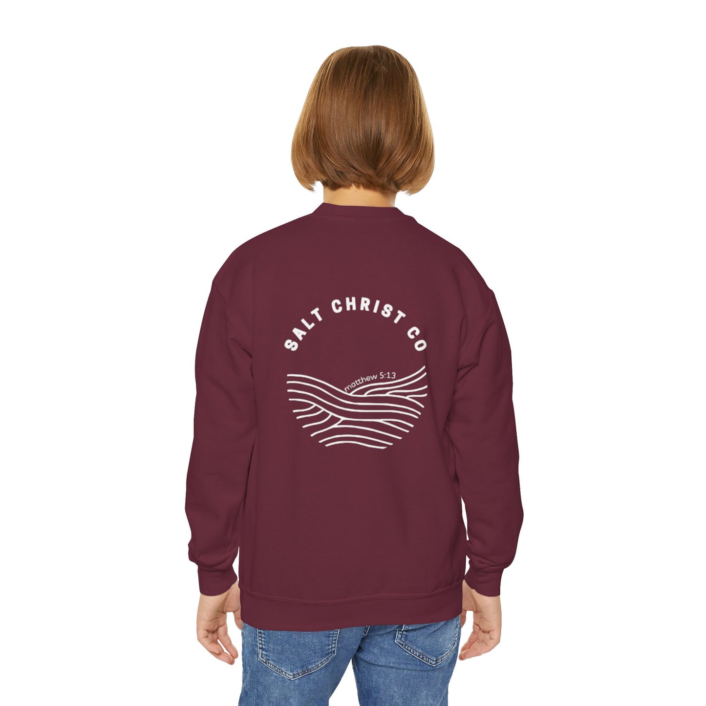 Kids Waves Crewneck