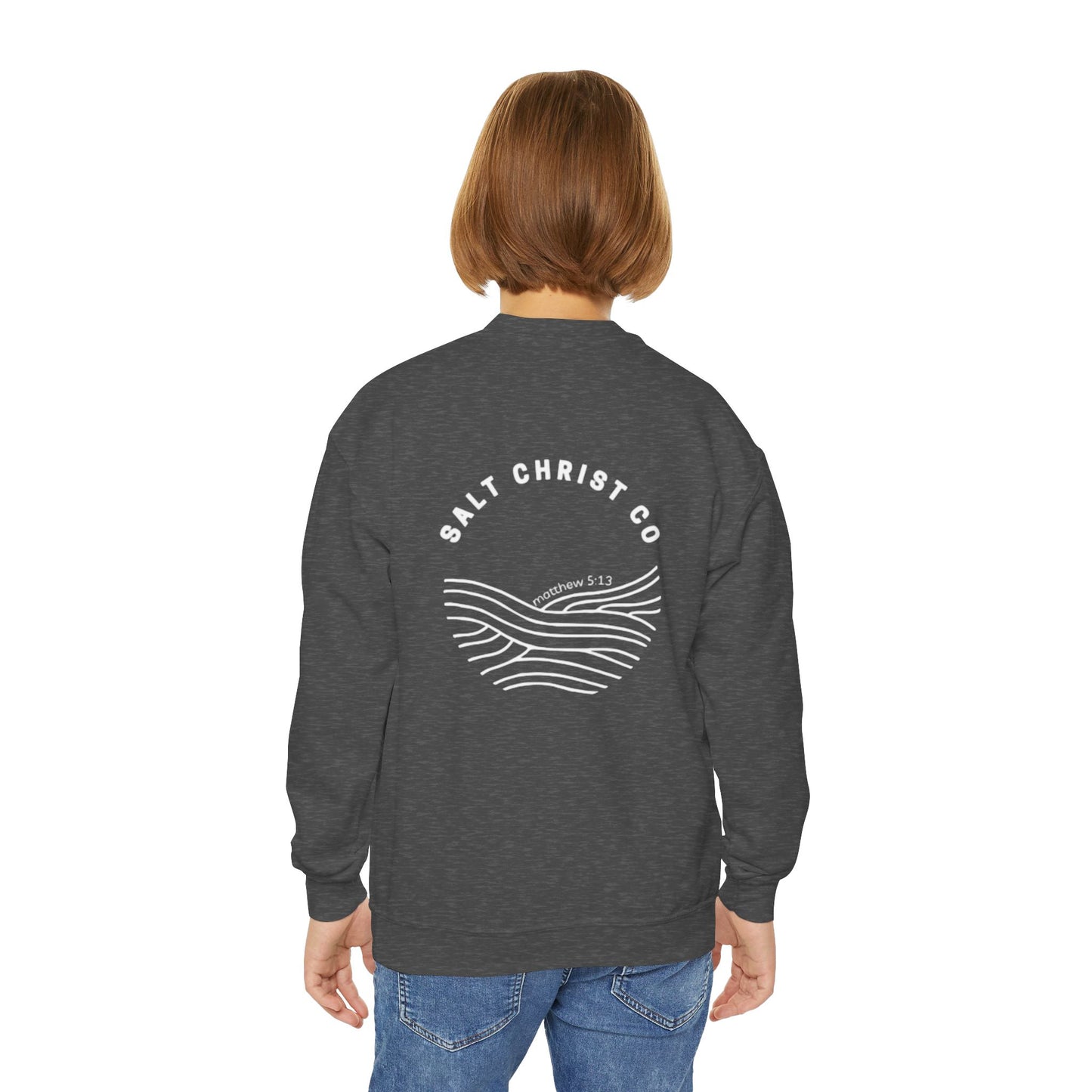 Kids Waves Crewneck