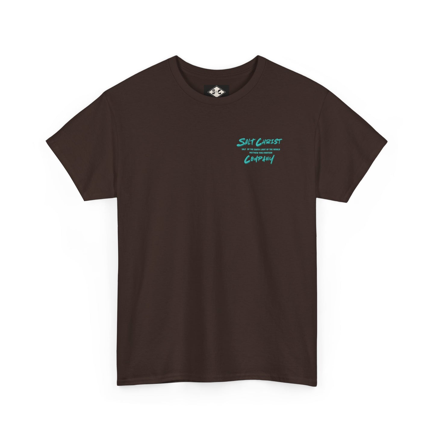 Surf Teal Script Tee