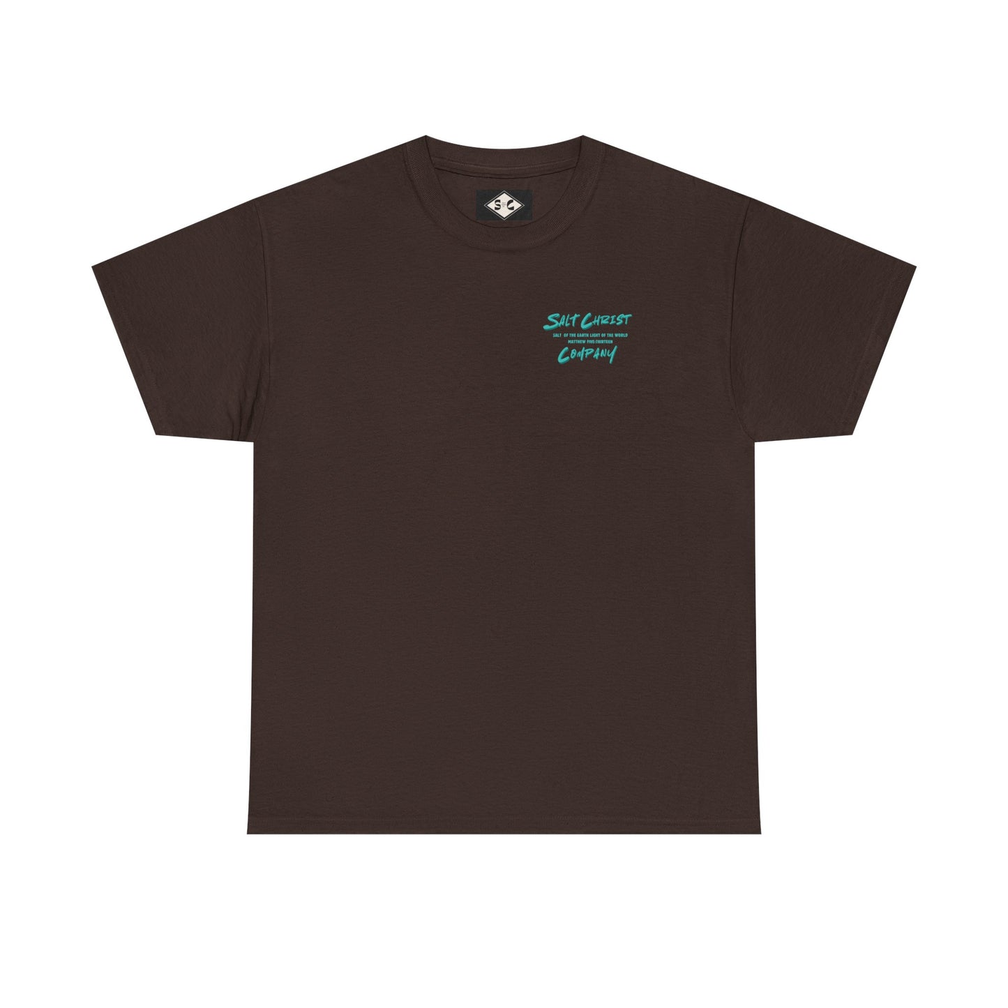 Surf Teal Script Tee