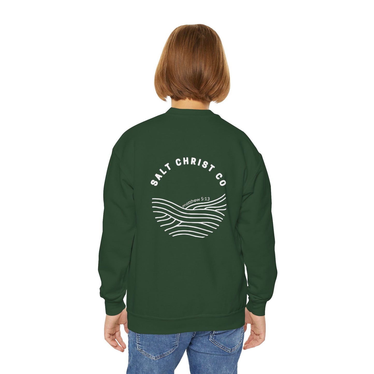 Kids Waves Crewneck