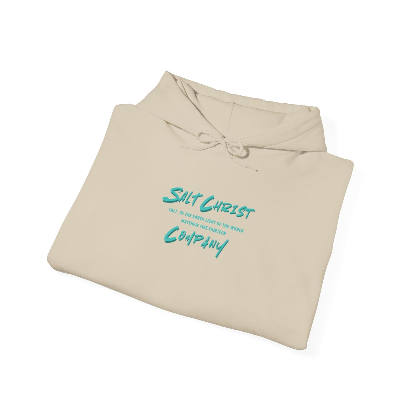 Surf Teal Script Hoodie