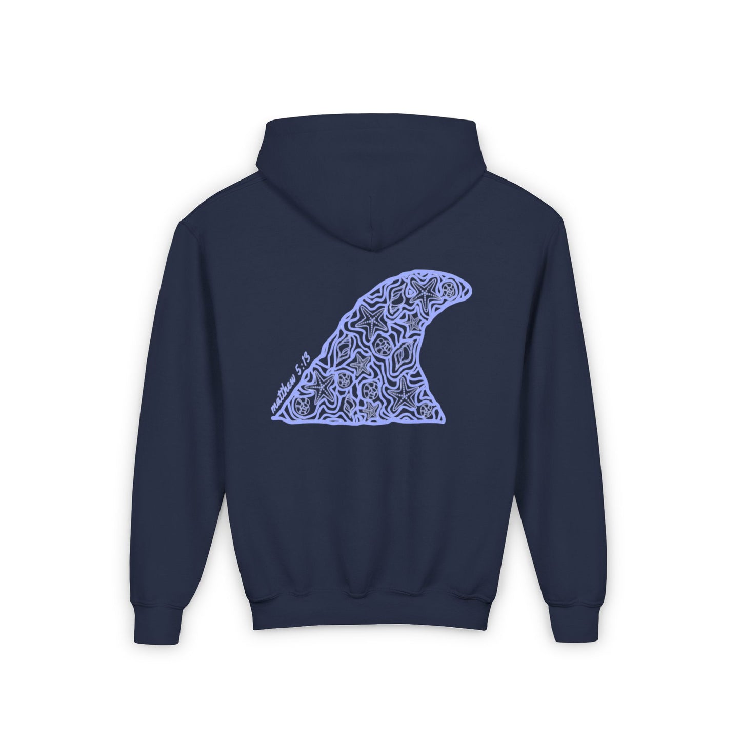 Kids Surfboard Fin Hoodie