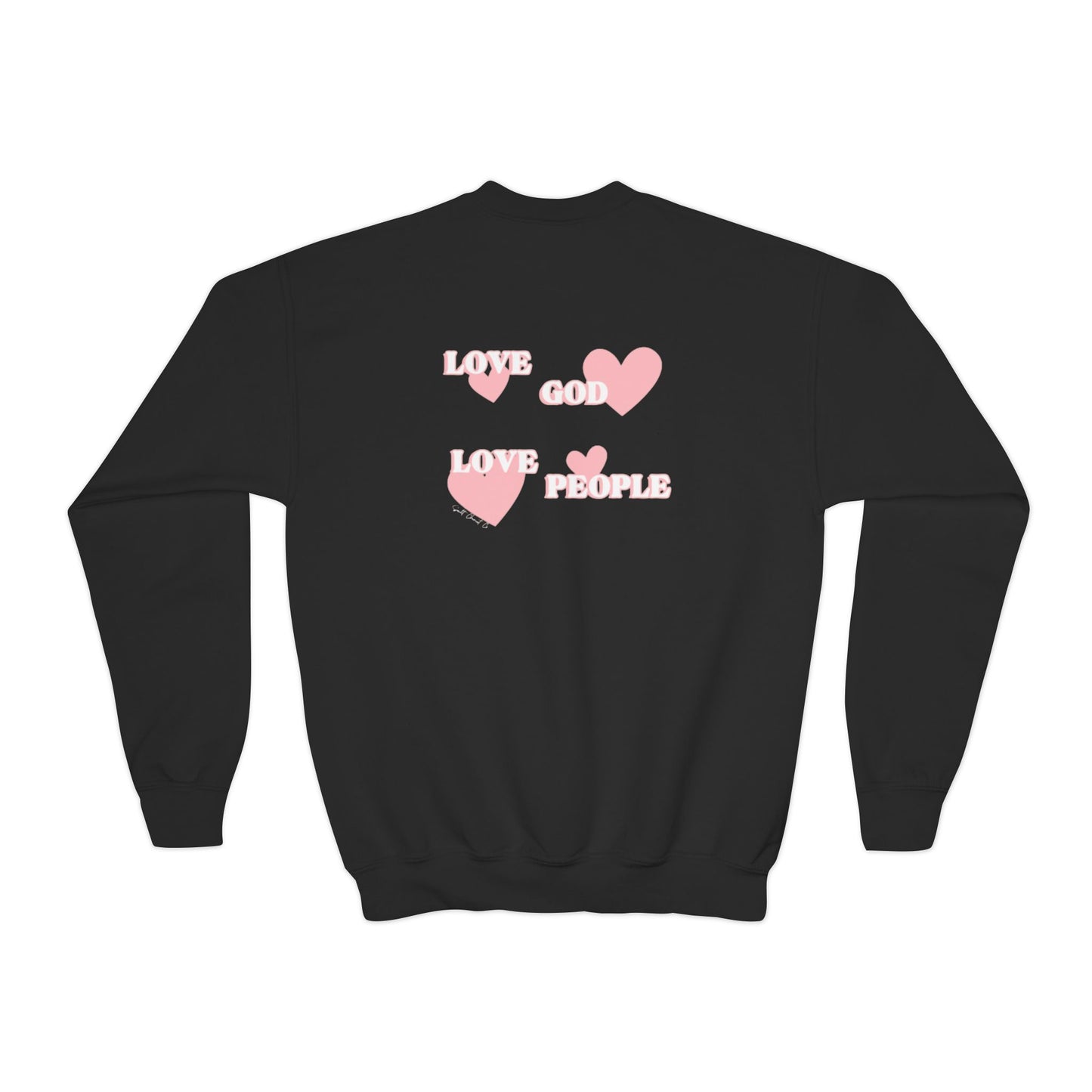 Kids Love God Love People Crewneck