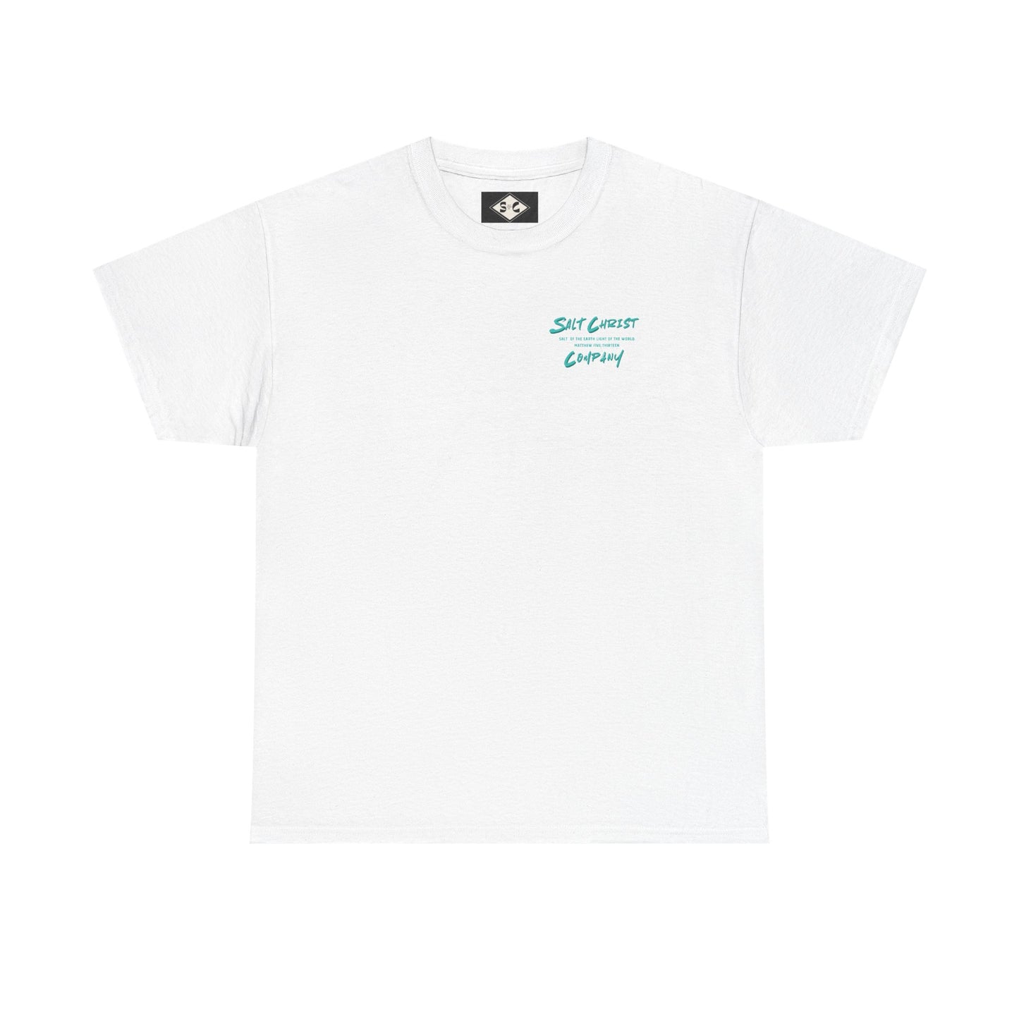 Surf Teal Script Tee