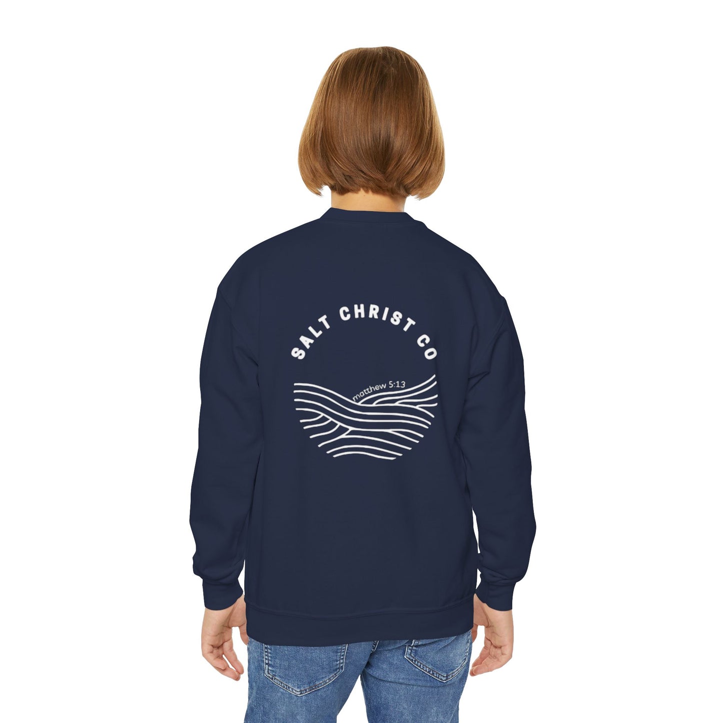 Kids Waves Crewneck