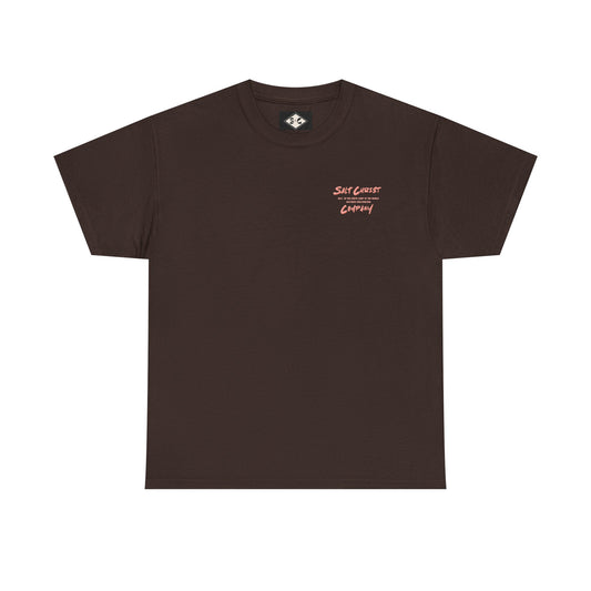 Surf Pink Script Tee