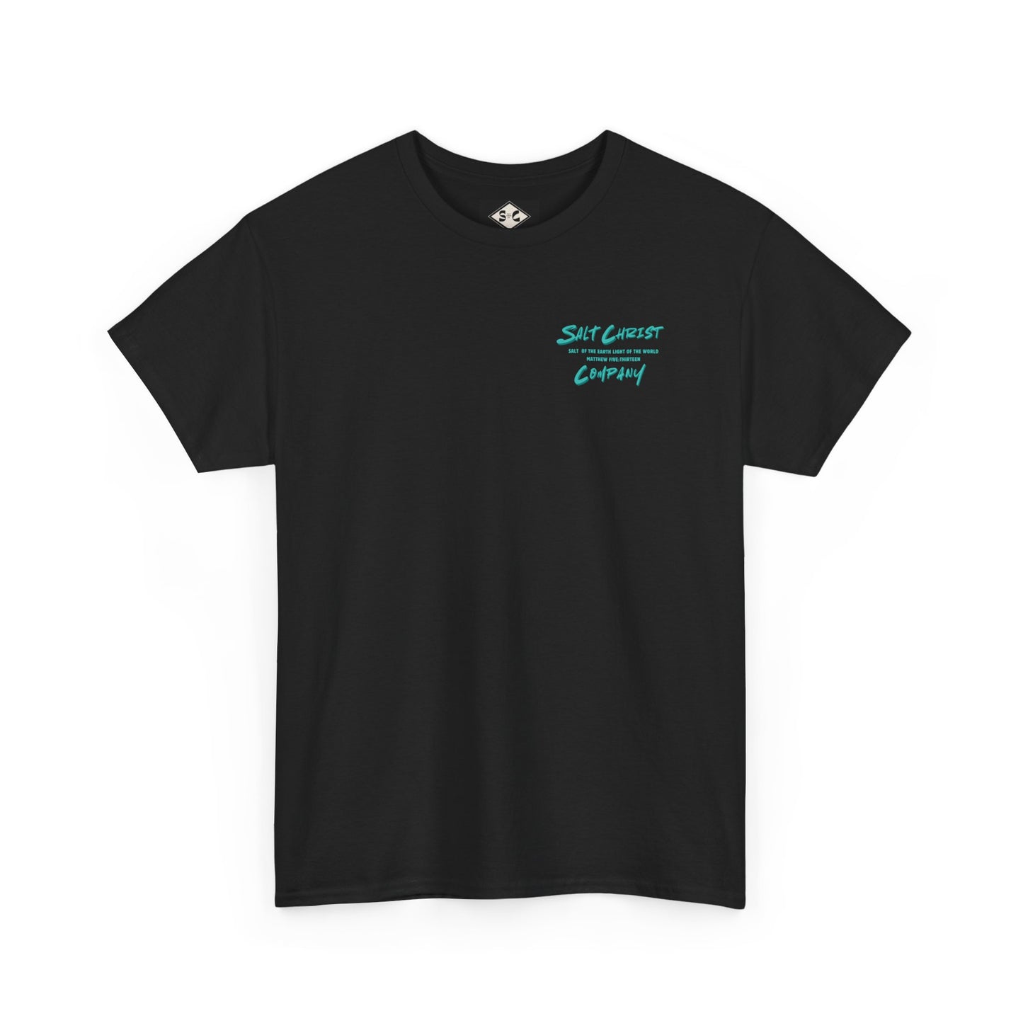 Surf Teal Script Tee