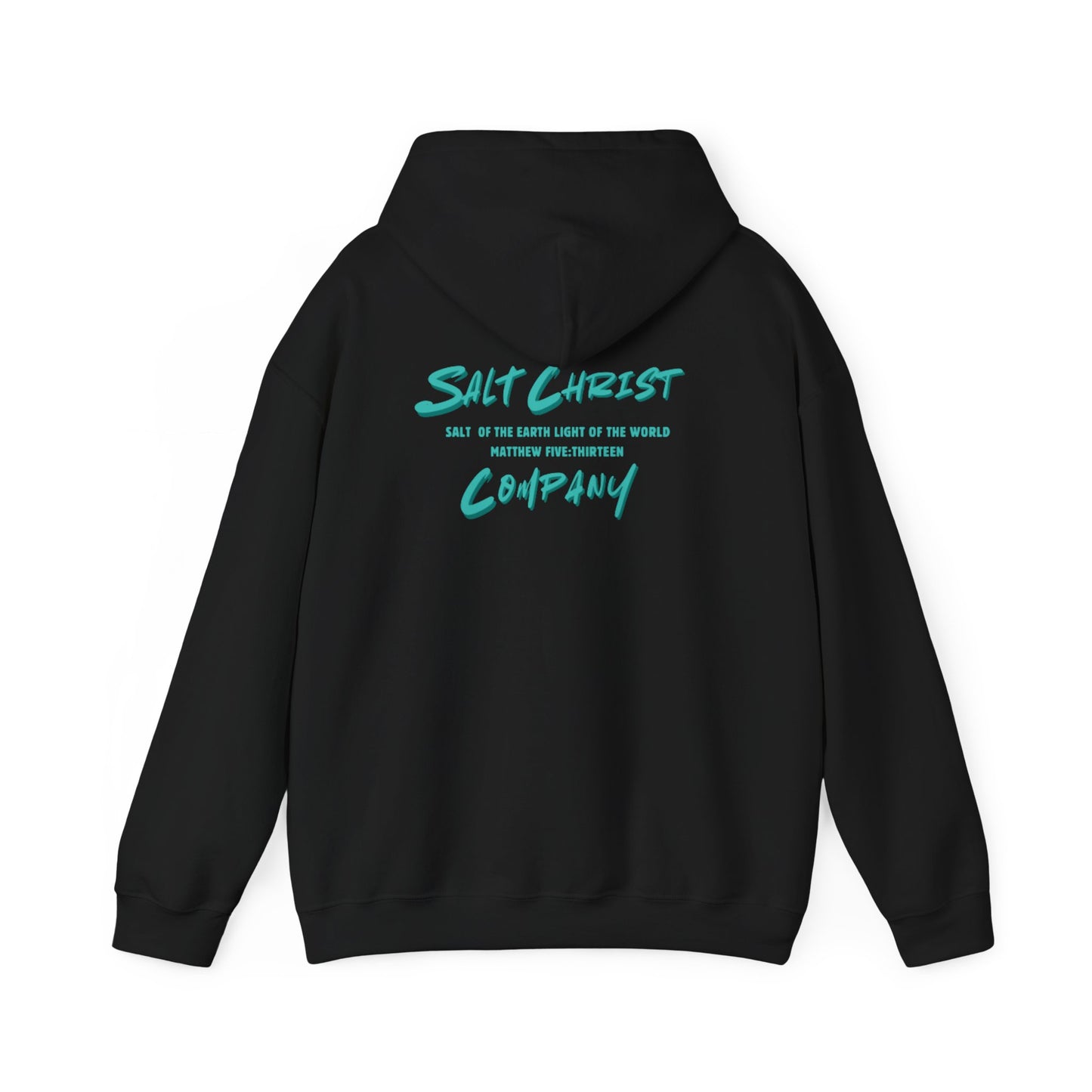 Surf Teal Script Hoodie
