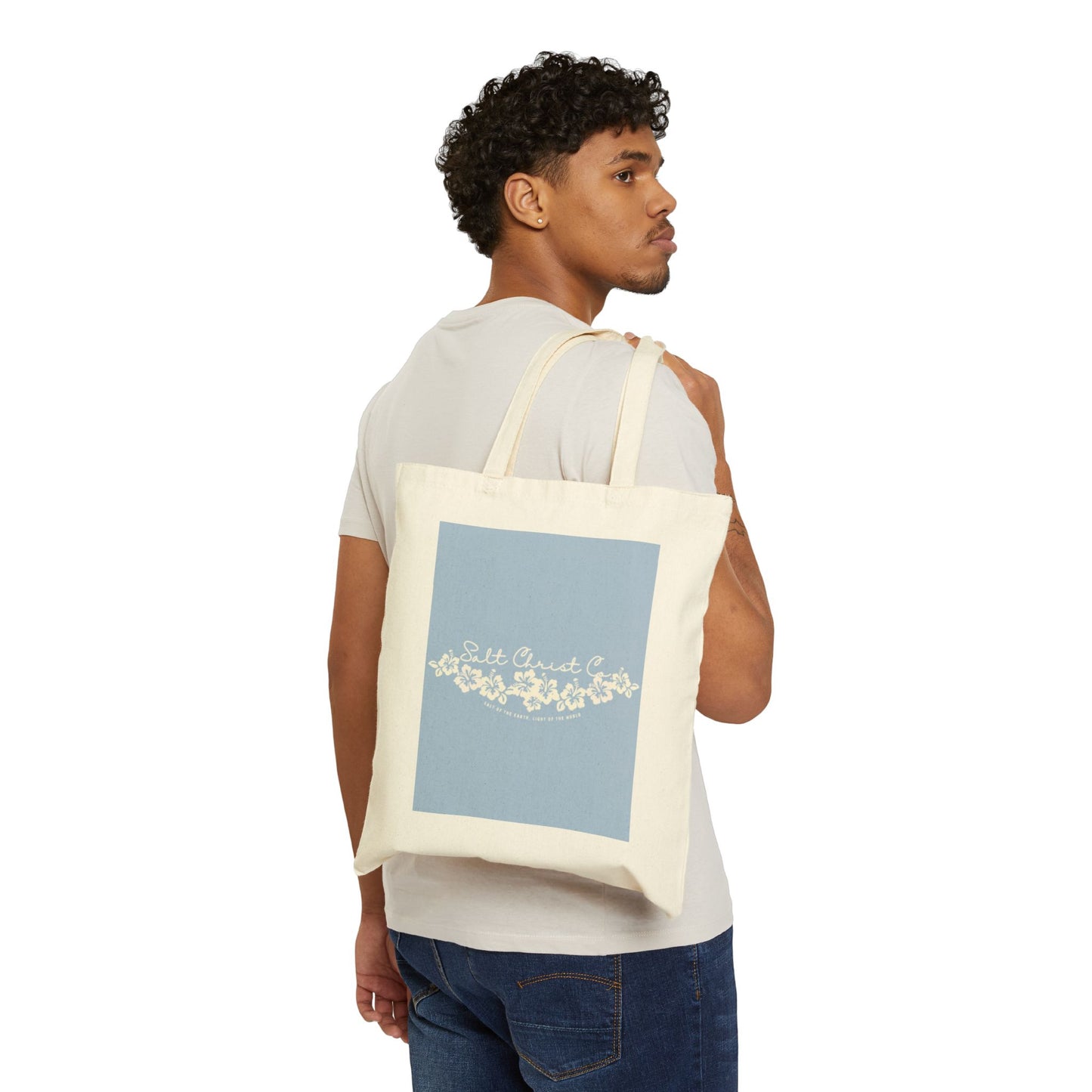Hibiscus Canvas Tote Bag