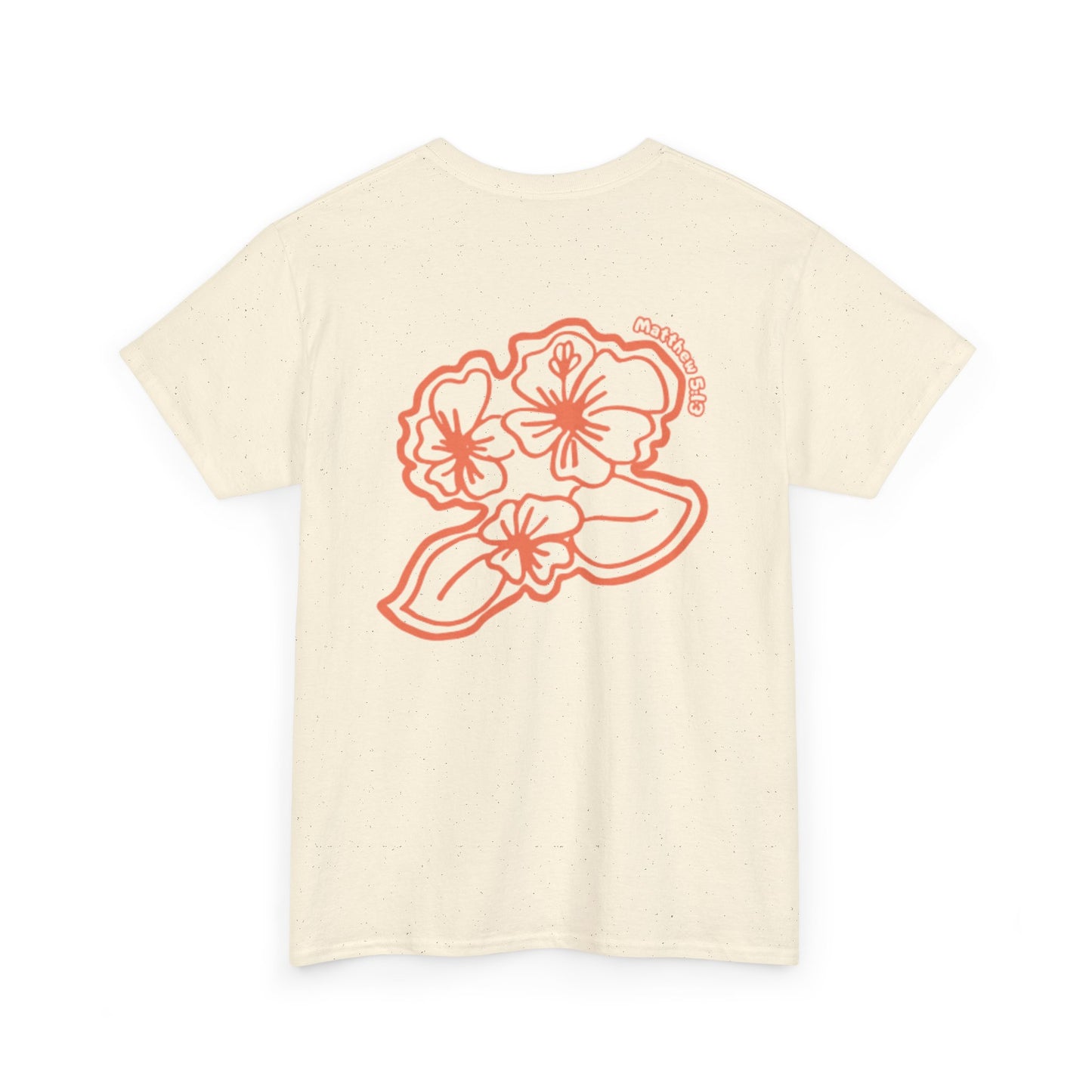 Sunset Hibiscus Tee