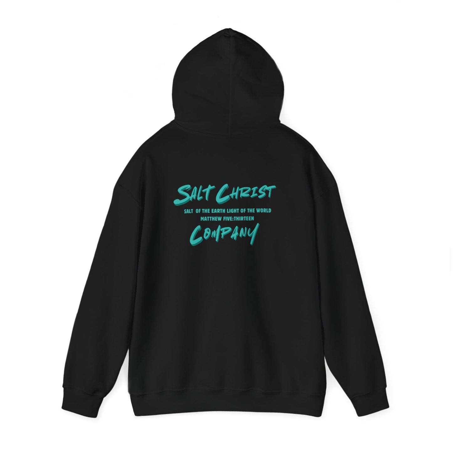 Surf Teal Script Hoodie