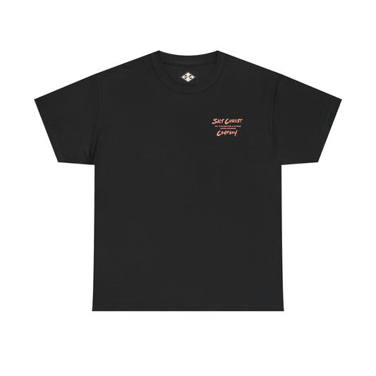 Surf Pink Script Tee