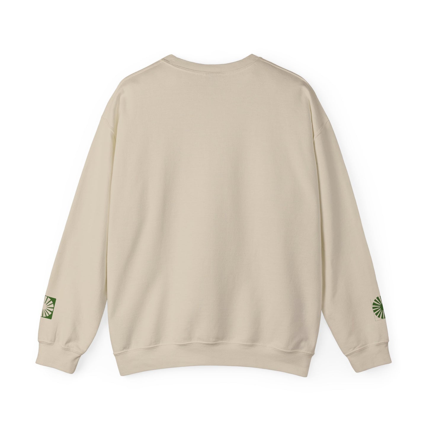 Retro Green Sun Crewneck