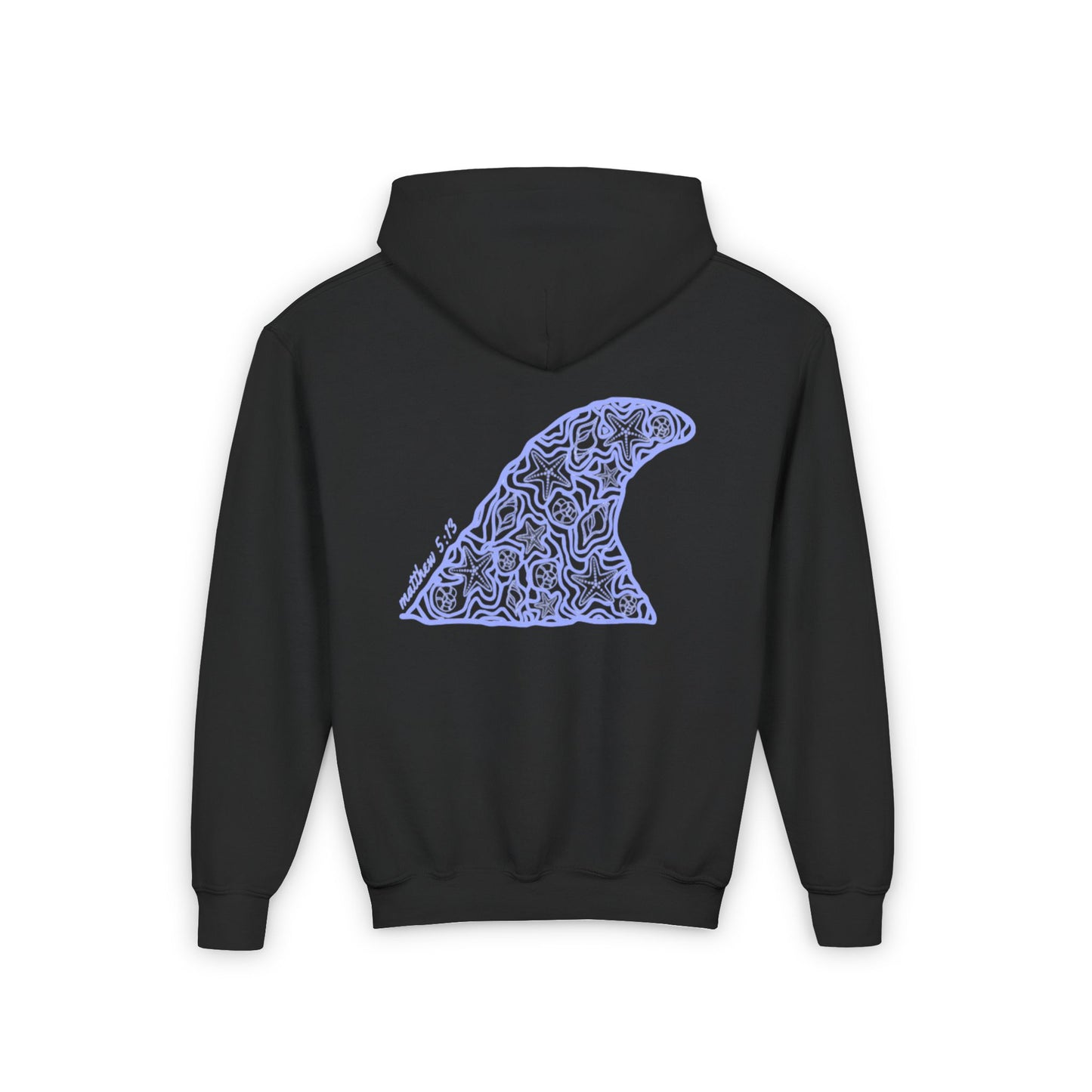 Kids Surfboard Fin Hoodie