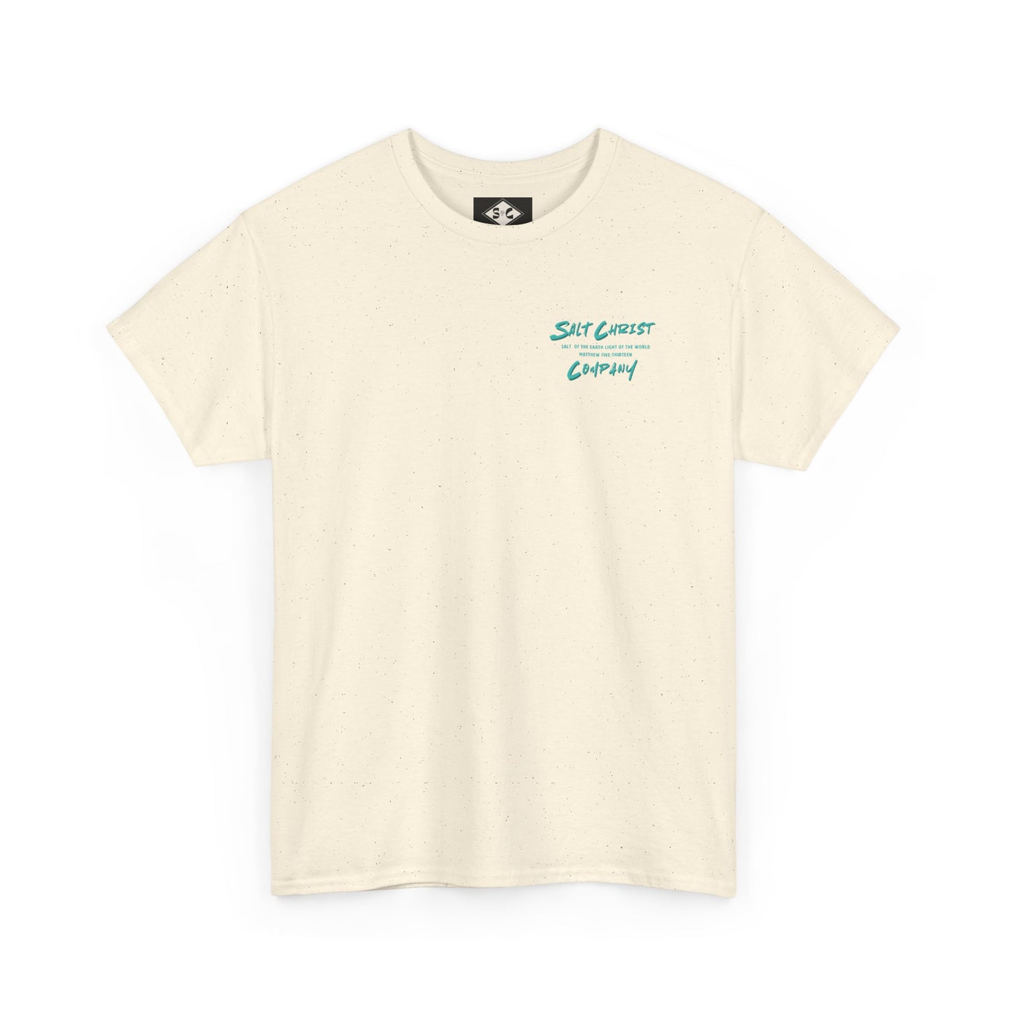 Surf Teal Script Tee