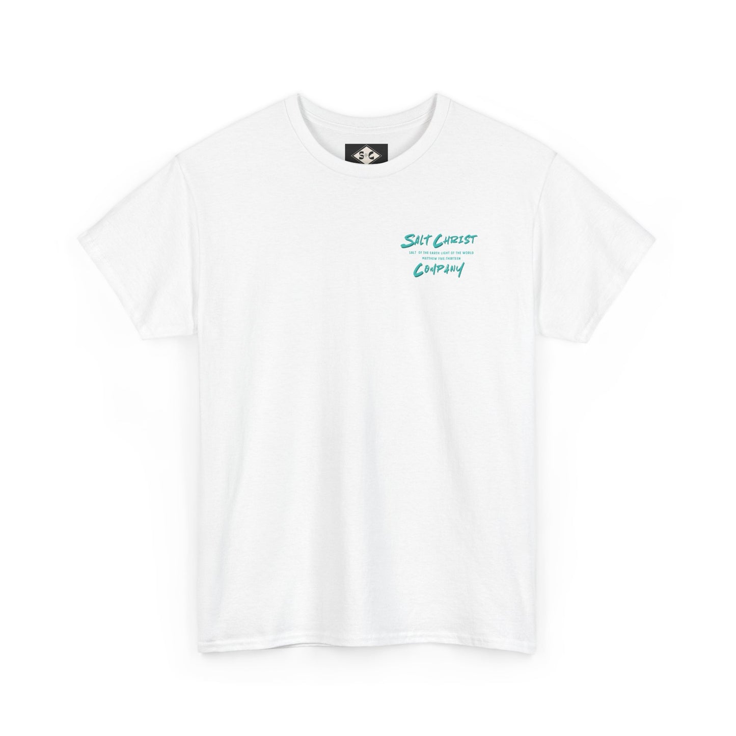 Surf Teal Script Tee