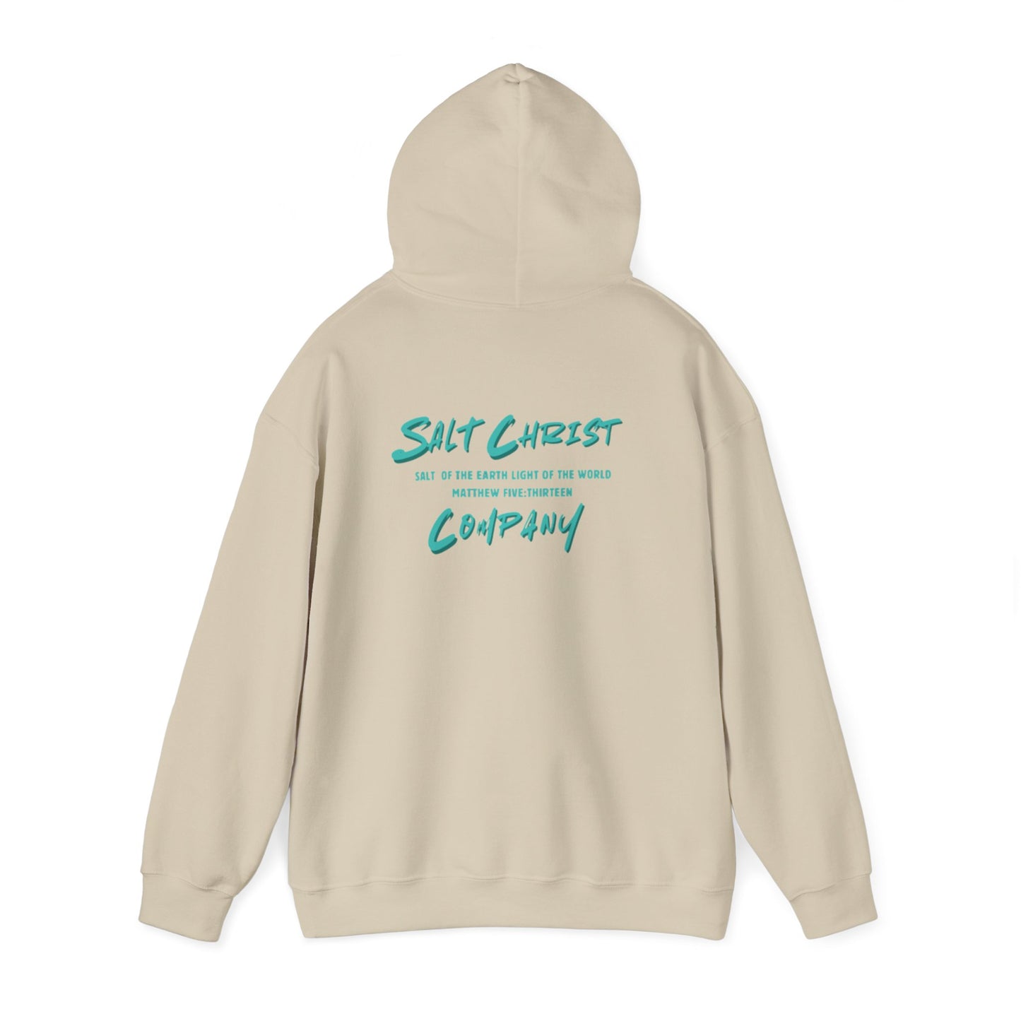 Surf Teal Script Hoodie