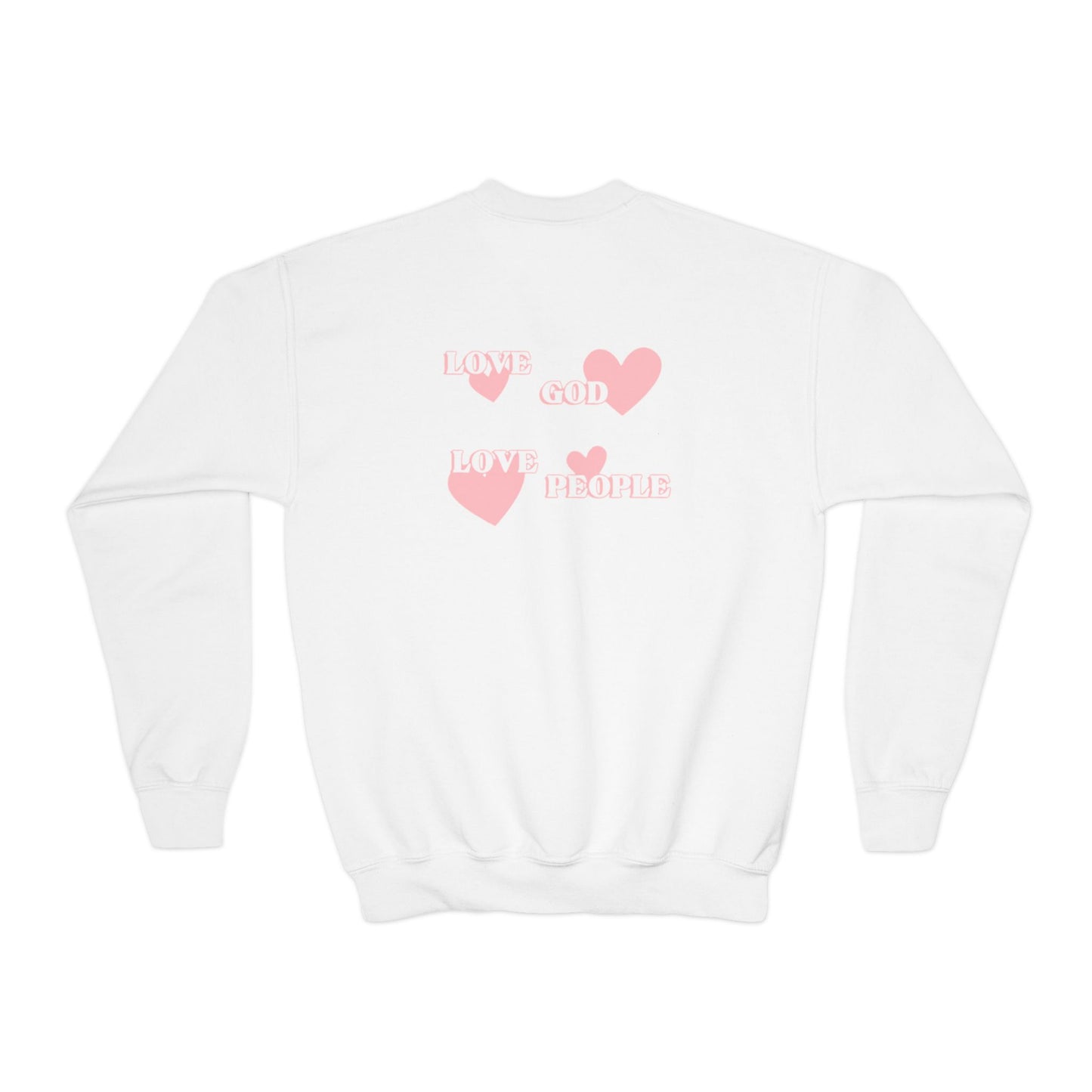 Kids Love God Love People Crewneck