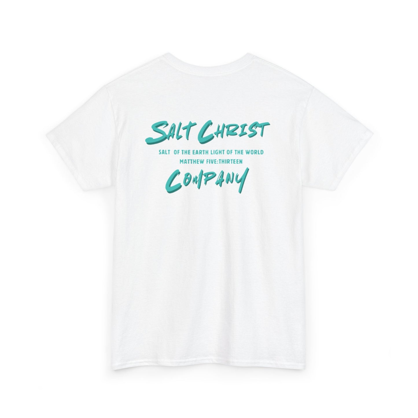 Surf Teal Script Tee