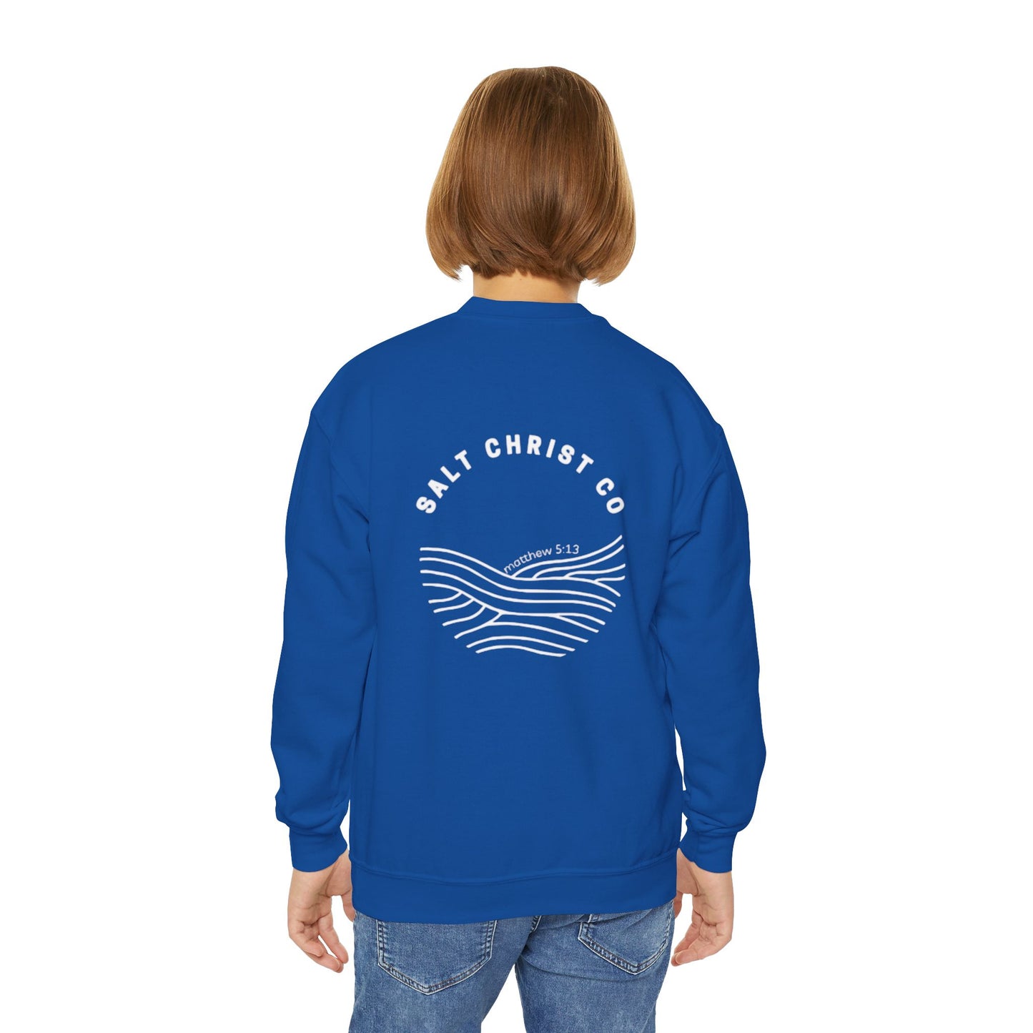 Kids Waves Crewneck