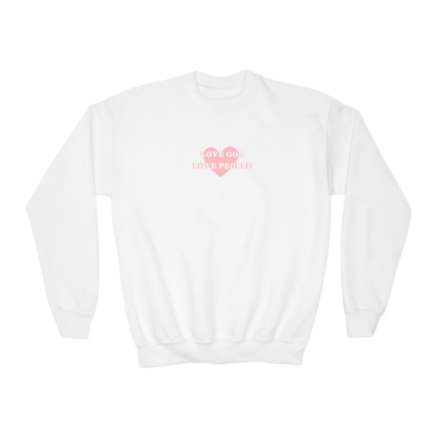 Kids Love God Love People Crewneck
