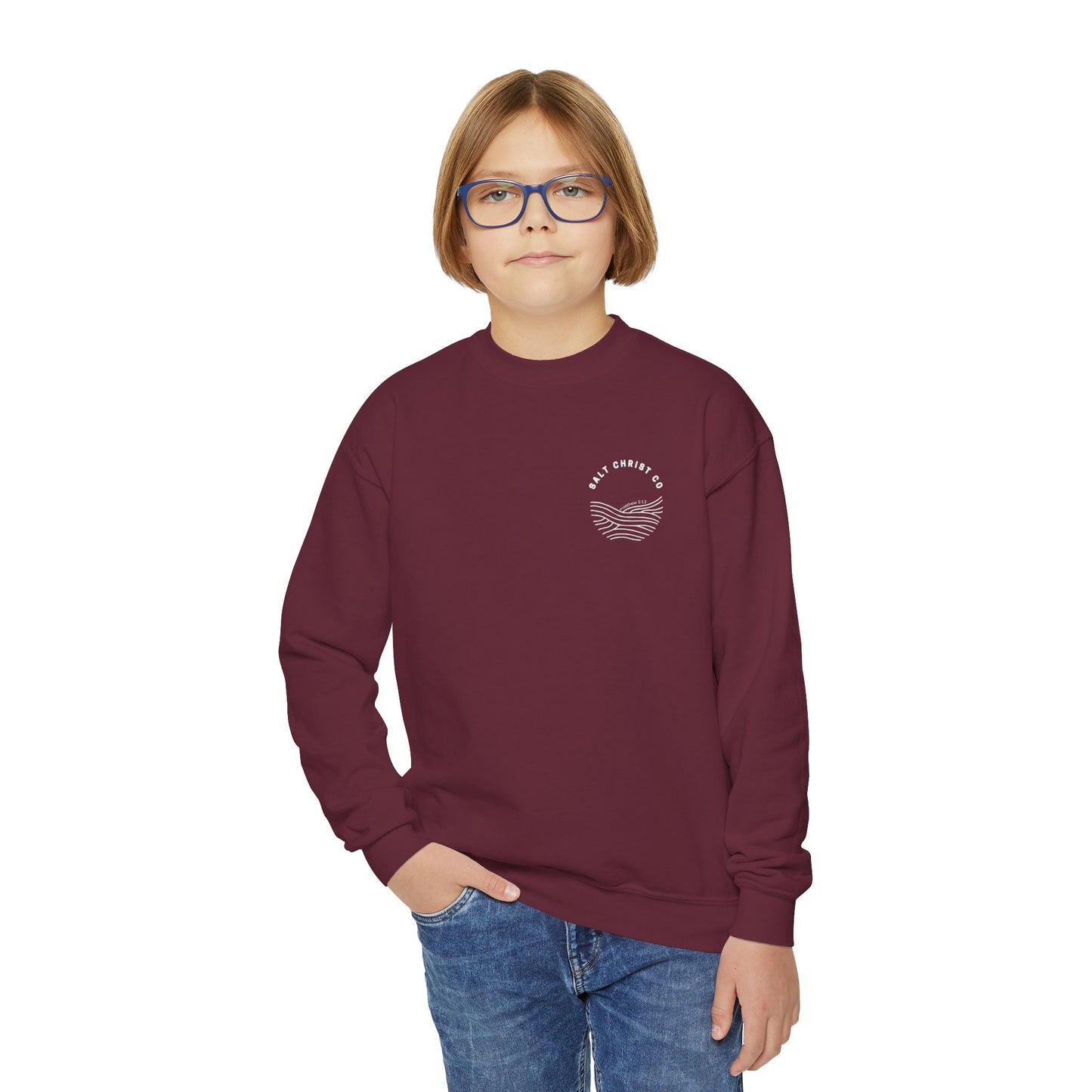 Kids Waves Crewneck