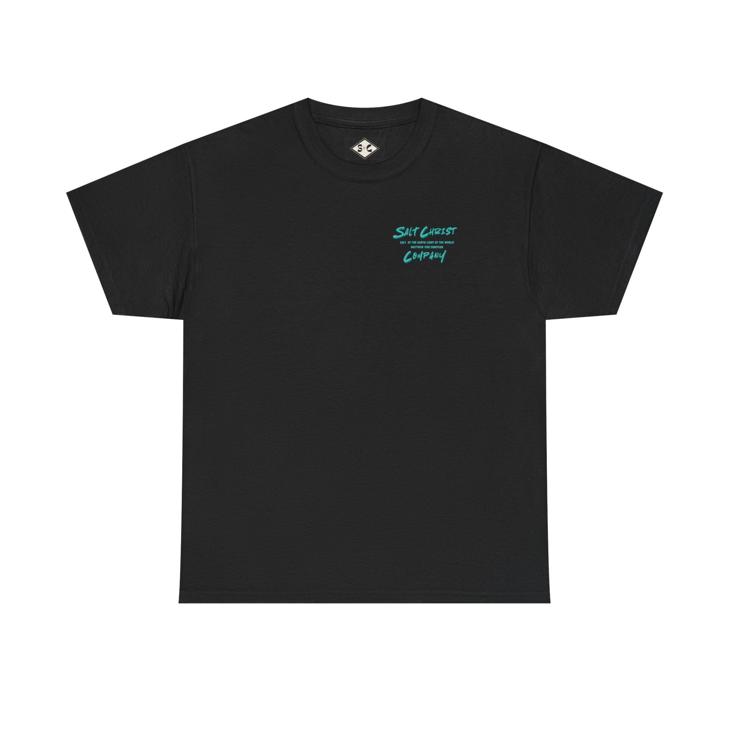 Surf Teal Script Tee