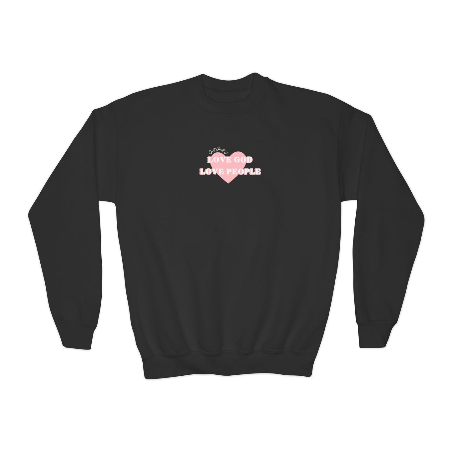 Kids Love God Love People Crewneck