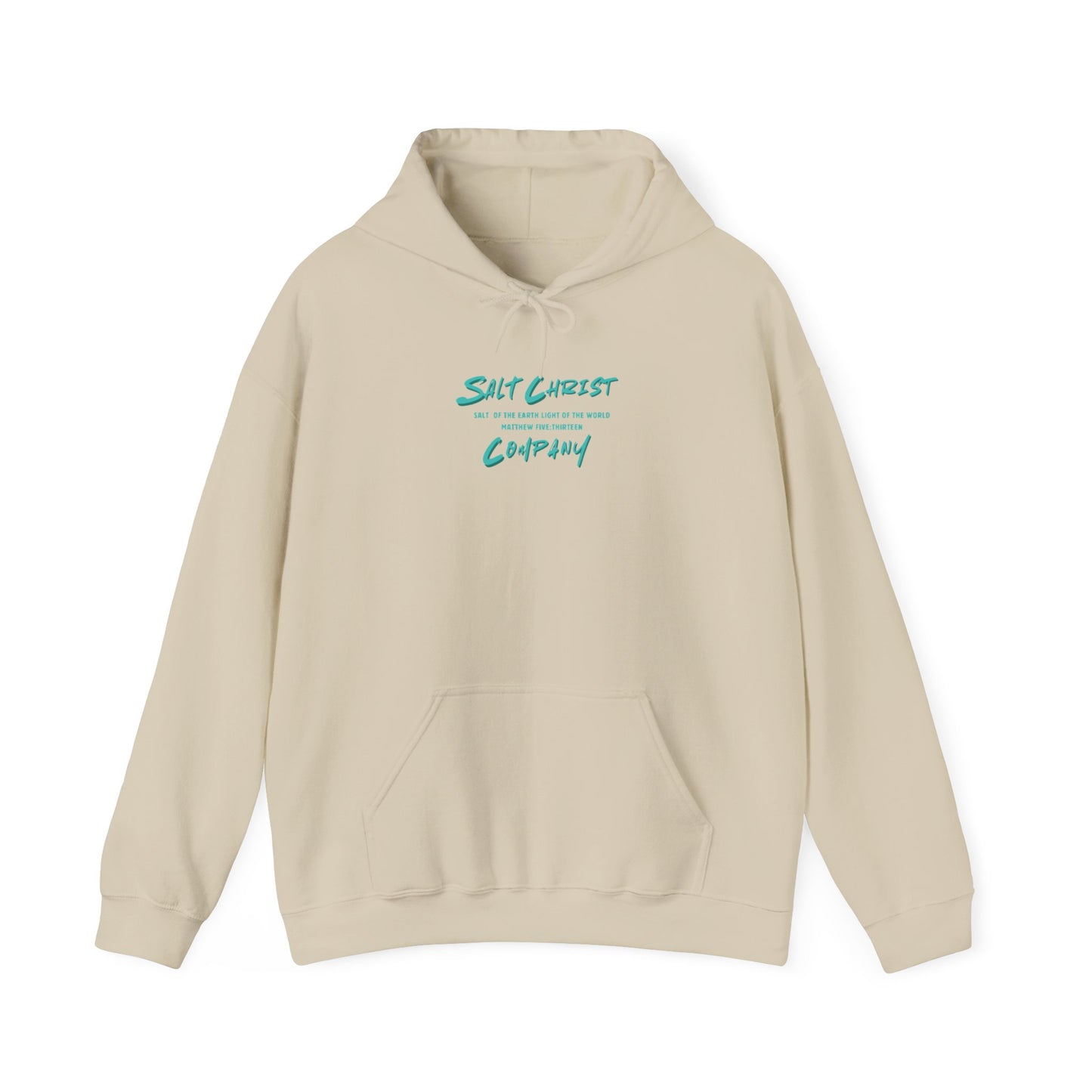 Surf Teal Script Hoodie